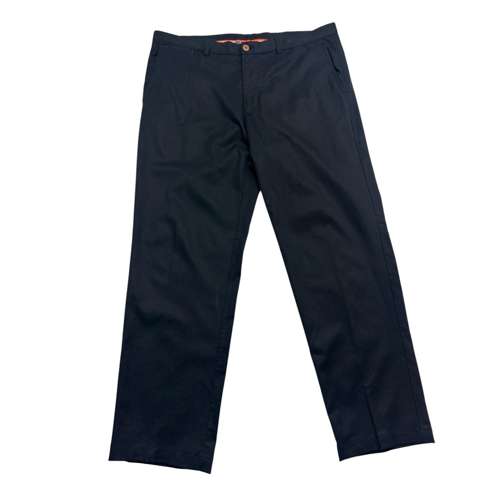 Tommy Bahama 38x32 Navy Blue Offshore Chino Pants Pima Tencel Stretch Cotton